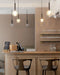 Scandiluxe Brass Pendant Swag Light-DWHOME
