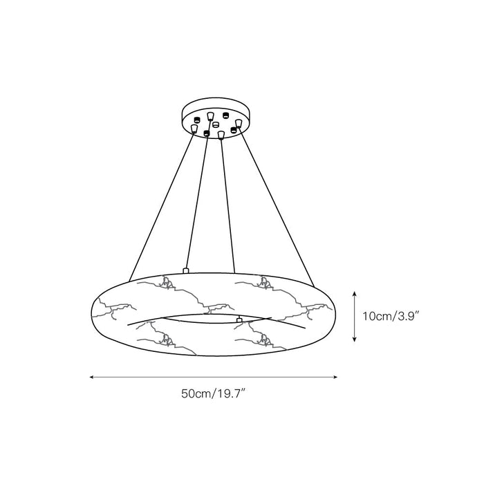 Scarlett Alabaster Chandelier