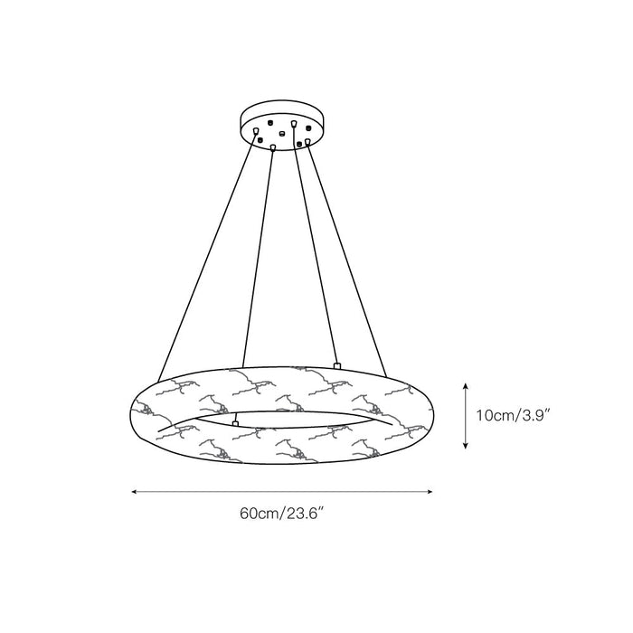 Scarlett Alabaster Chandelier