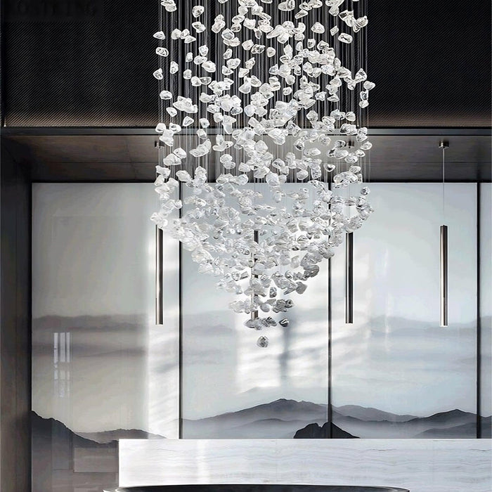 "Pendentif Multi-Cristal Duplex DWHOME"