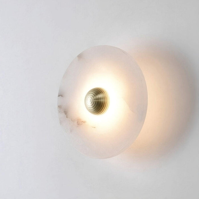 Moonshade Natural Marble Wall Sconce - DWHOME