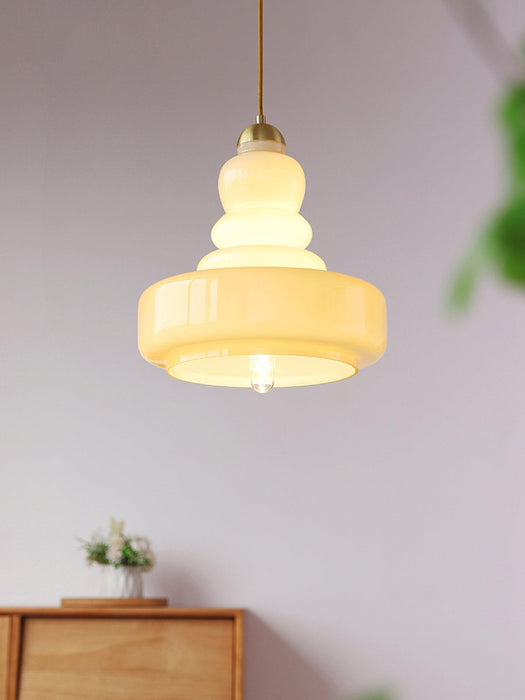 Schoolhouse Glass Pendant Light-DWHOME
