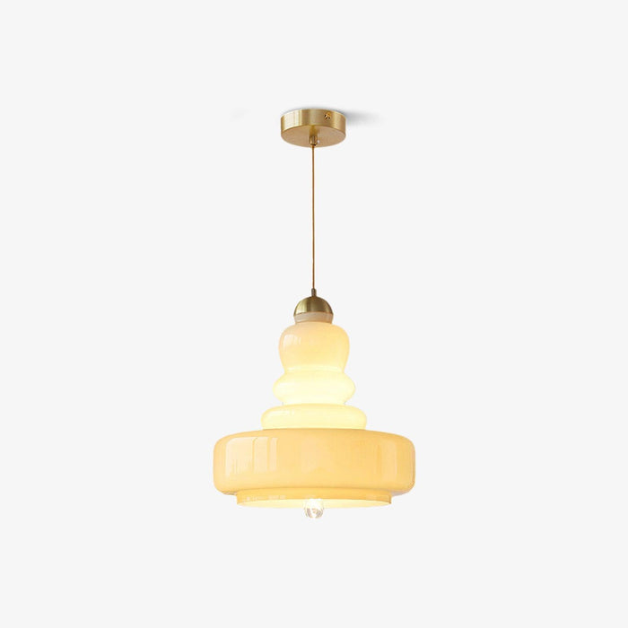 Schoolhouse Glass Pendant Light-DWHOME