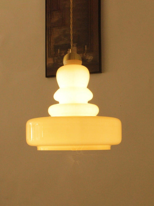 Schoolhouse Glass Pendant Light-DWHOME