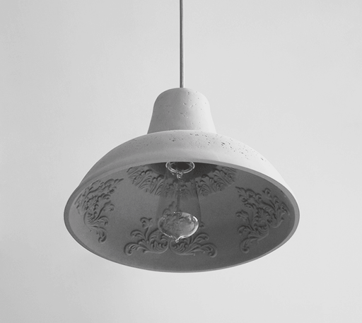 Reims Garden Concrete Cement Pendant Light-DWHOME