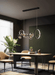 Soho modern luxury linear pendant light chandelier - DWHOME