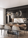 Soho modern luxury linear pendant light chandelier - DWHOME