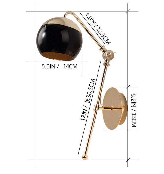 Met Wall Light Sconce - Two Tone - DWHOME