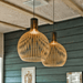 Wooden Birdcage Pendant Lamp - DWHOME