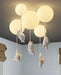 The Flying Bears Children Nursery Ceiling Light - DWHOME