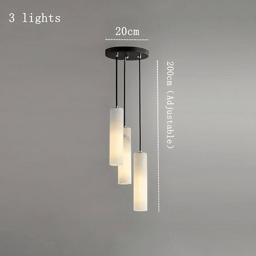Natural Marble Pendant Modern Chandelier-DWHOME