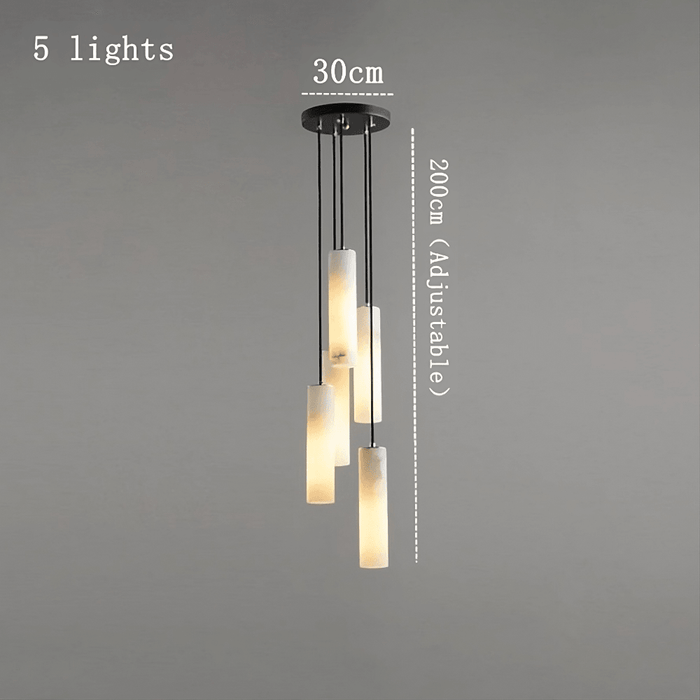 Natural Marble Pendant Modern Chandelier - DWHOME