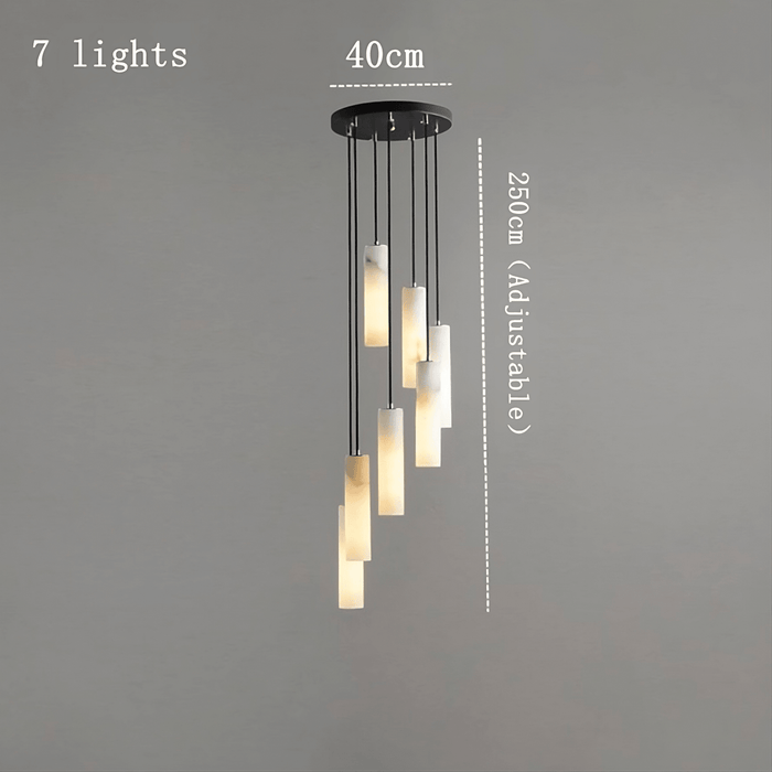 Natural Marble Pendant Modern Chandelier - DWHOME