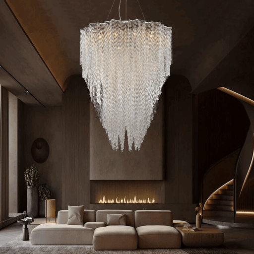 Alleri Collection Crystal Chandelier-DWHOME
