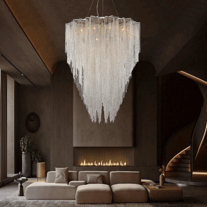 Alleri Collection Crystal Chandelier-DWHOME