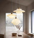 Miller Art Deco Milk Glass Pendant Light - DWHOME