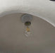Stucco textured pebble stone plaster pendant light - DWHOME