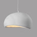 Stucco textured pebble stone plaster pendant light - DWHOME