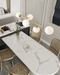 Olive Tree 5 Head Branch Milky Glass Kitchen Island Pendant Light - DWHOME