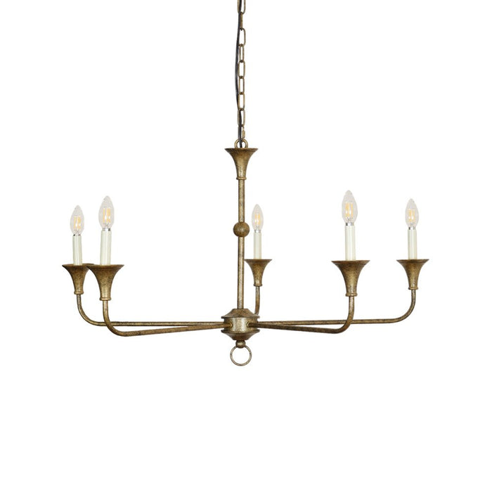 Elara Candle Chandelier-DWHOME