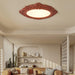 Sculpted Resin Ceiling Lamp-DWHOME