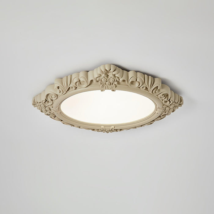 Sculpted Resin Ceiling Lamp-DWHOME