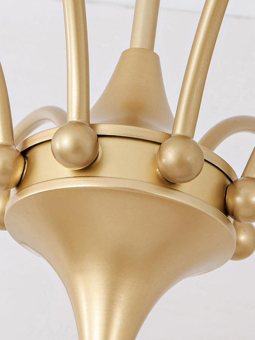 Sculptural Glass Chandelier - DWHOME