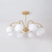 Sculptural Glass Chandelier - DWHOME