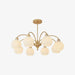 Sculptural Glass Chandelier - DWHOME