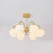 Sculptural Glass Chandelier - DWHOME