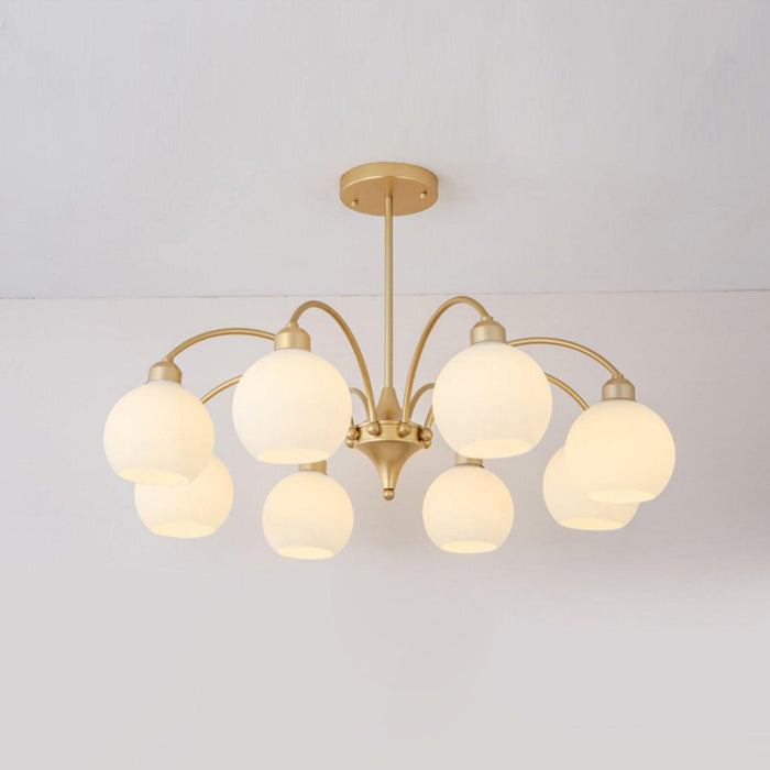 Sculptural Glass Chandelier - DWHOME