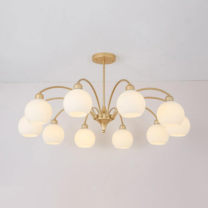 Sculptural Glass Chandelier - DWHOME