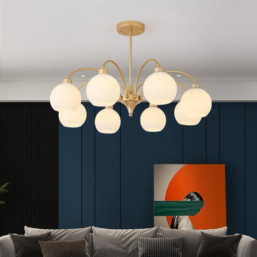Sculptural Glass Chandelier - DWHOME