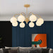Sculptural Glass Chandelier - DWHOME