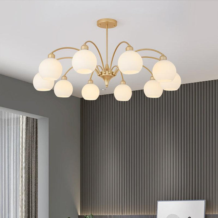 Sculptural Glass Chandelier - DWHOME
