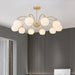 Sculptural Glass Chandelier - DWHOME