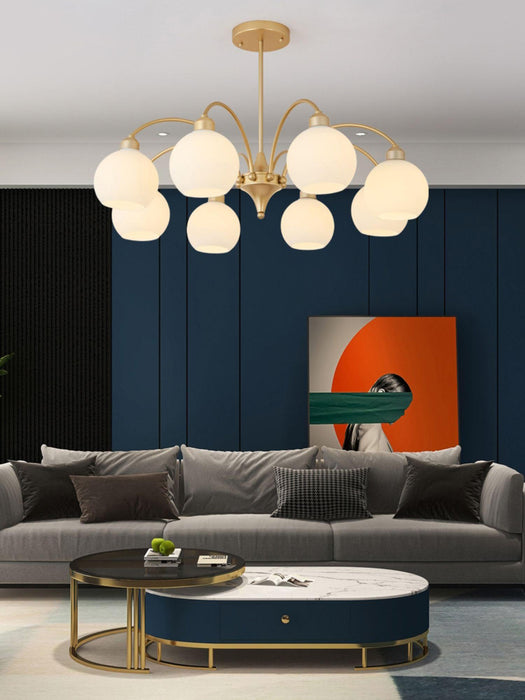 Sculptural Glass Chandelier - DWHOME