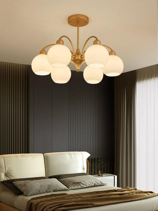 Sculptural Glass Chandelier - DWHOME