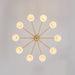 Sculptural Glass Chandelier - DWHOME