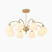 Sculptural Glass Chandelier - DWHOME