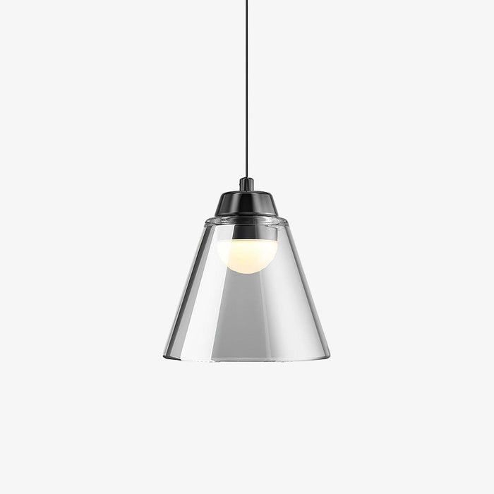 Sculptural Glass Pendant Lamp-DWHOME