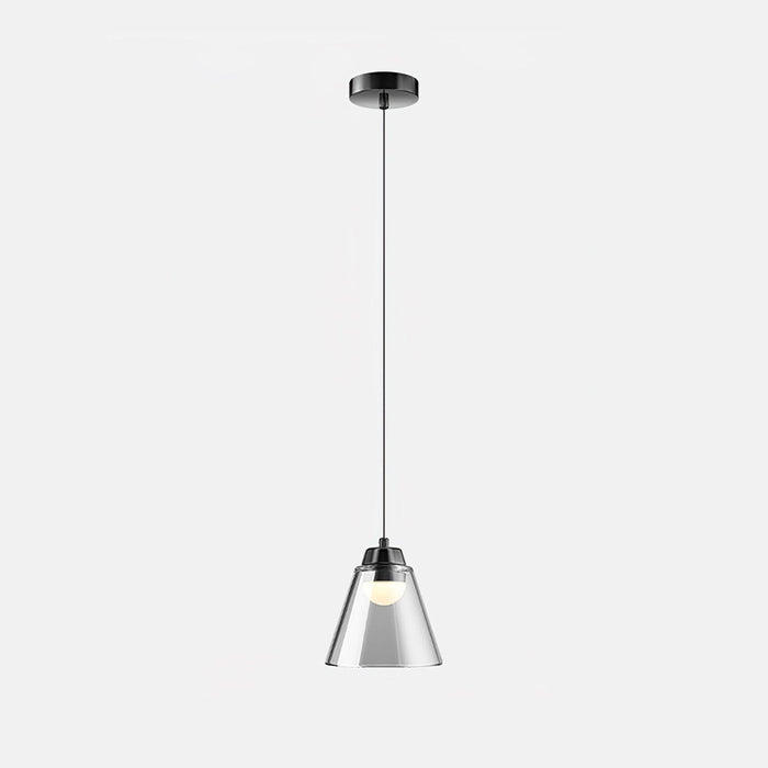 Sculptural Glass Pendant Lamp-DWHOME