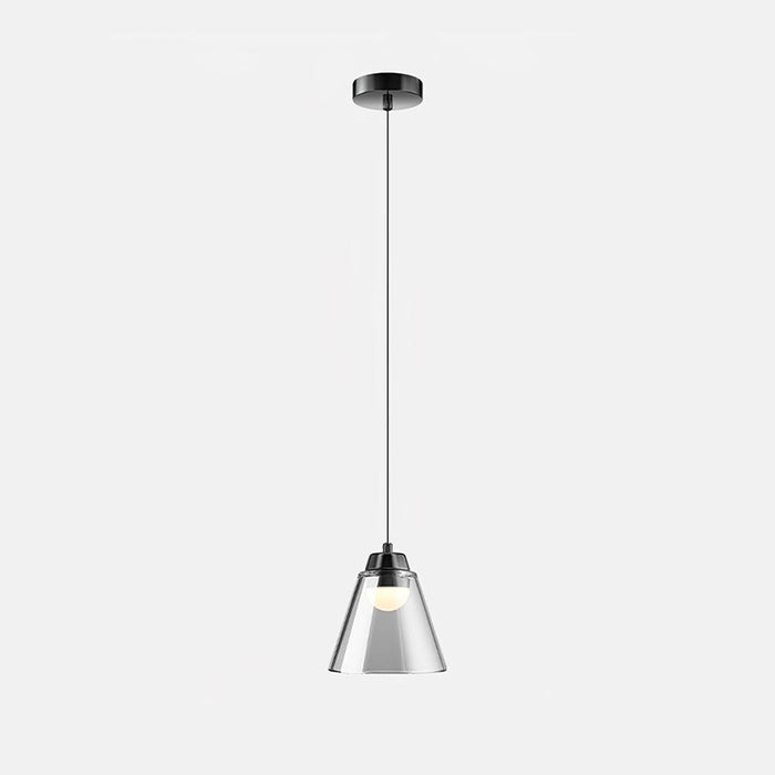 Sculptural Glass Pendant Lamp-DWHOME