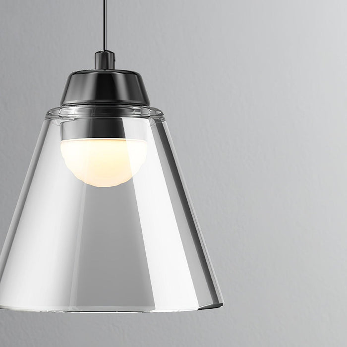 Sculptural Glass Pendant Lamp-DWHOME