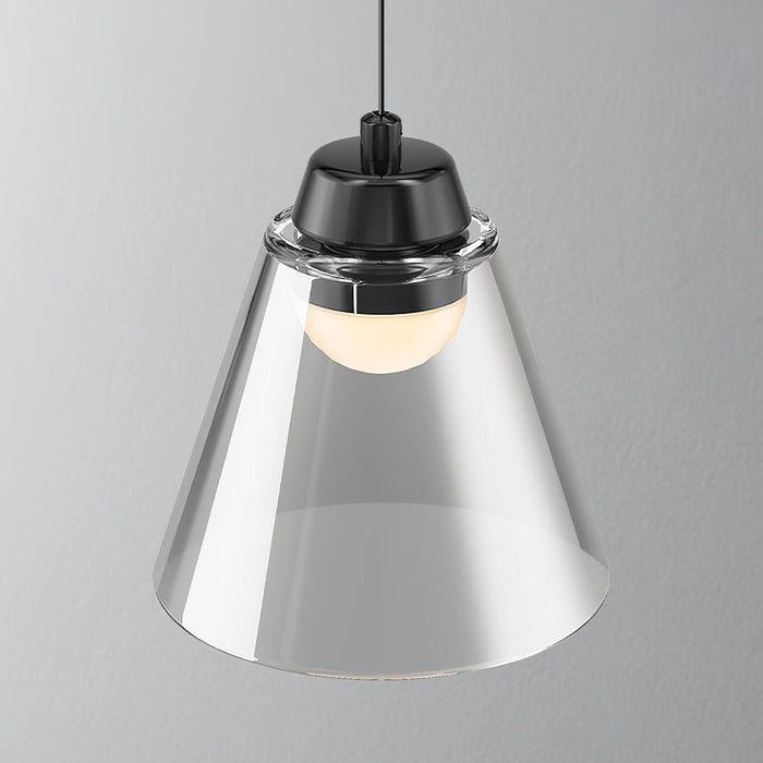 Sculptural Glass Pendant Lamp-DWHOME