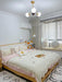 Sculptural Glass Ribbed Chandelier-DWHOME