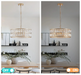 Bacci Crystal Drum Chandelier-DWHOME
