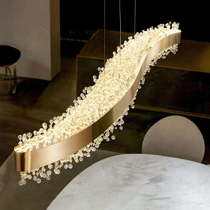 Capri Crystal Dining Room Chandelier - DWHOME