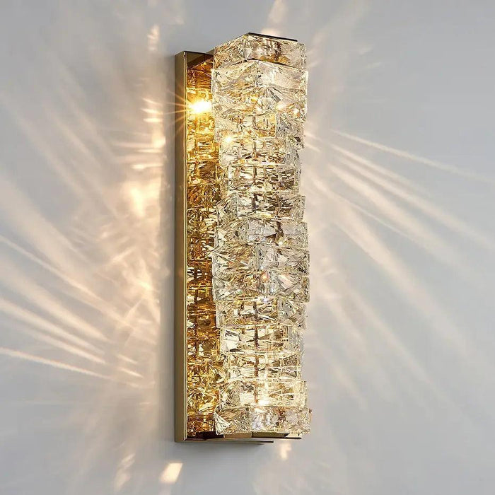 Bacci Crystal Wall Sconces - DWHOME