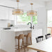 Bacci Crystal Drum Chandelier-DWHOME
